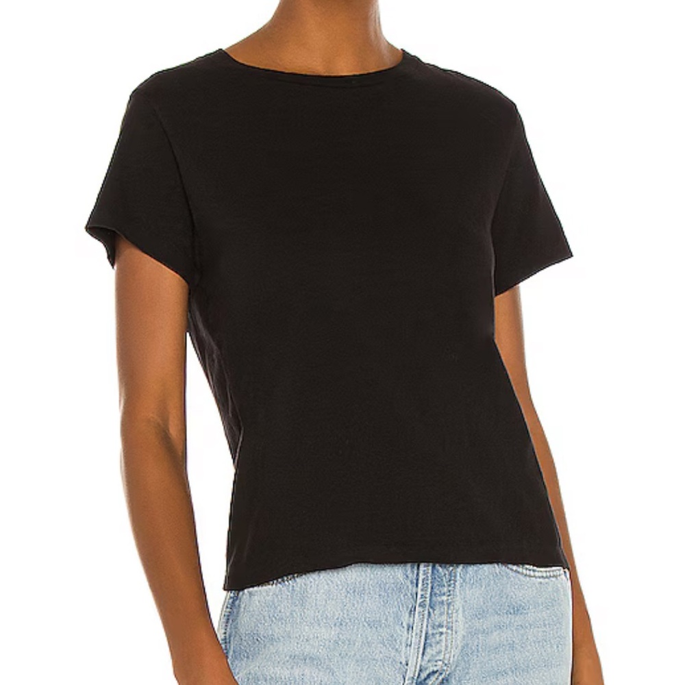 Redone x Hanes Classic Tee in Black